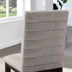 24/7 Shop At Home: Sedie da pranzo imbottite con cuscino in schiuma e struttura in legno, set da 2