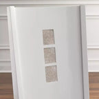 Lifestorey Set di 2 Sedie da Pranzo Contemporanee Diamond Bianco/Grigio