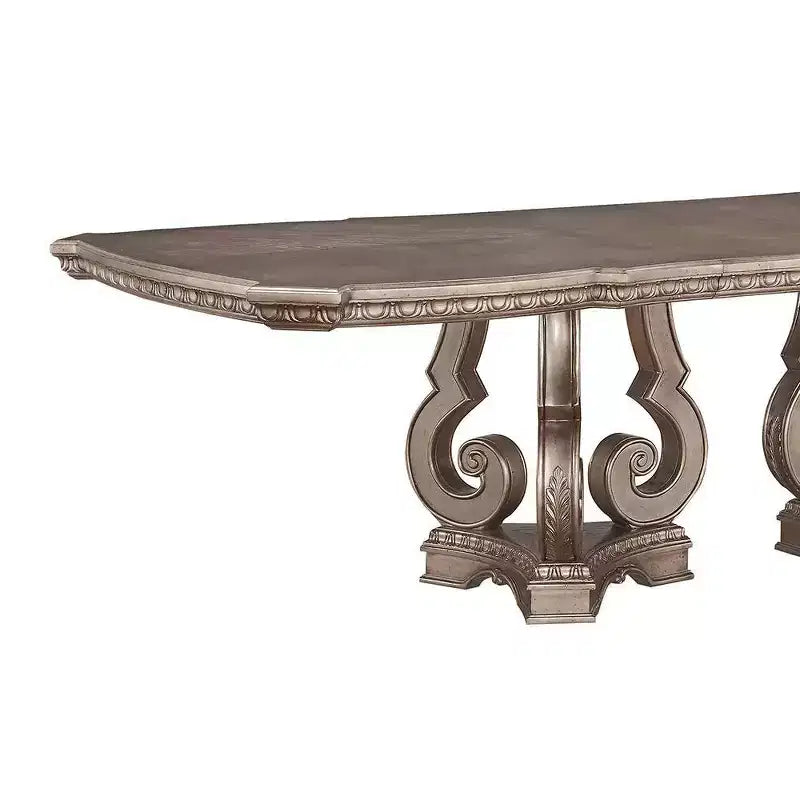 Tavoli da pranzo Northville 76~112" argento antico - Acme Furniture