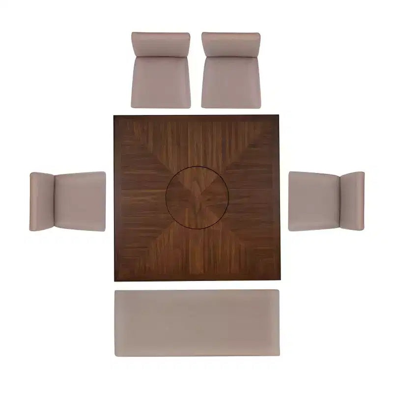 Set da pranzo Powell Barnes a 6 pezzi, altezza bancone