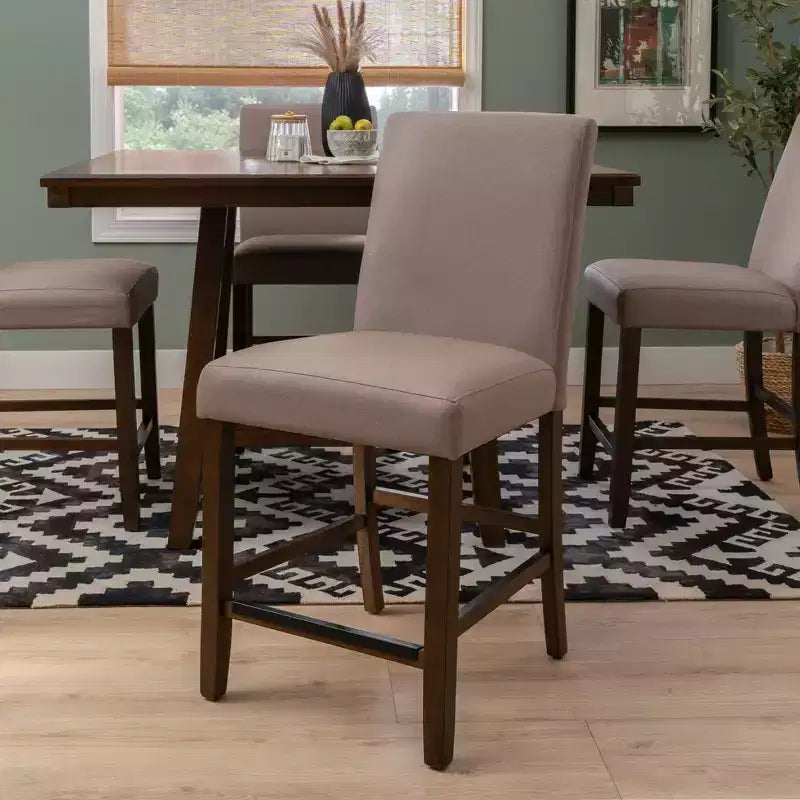 Set da pranzo Powell Barnes a 6 pezzi, altezza bancone