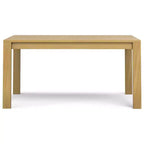 Tavolo da pranzo rettangolare Saige WyndenHall, impiallacciatura rovere: Legno massello, 6 posti, gambe dritte