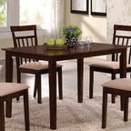 Samuel Tavoli da pranzo 47" Espresso e microfibra - Acme Furniture