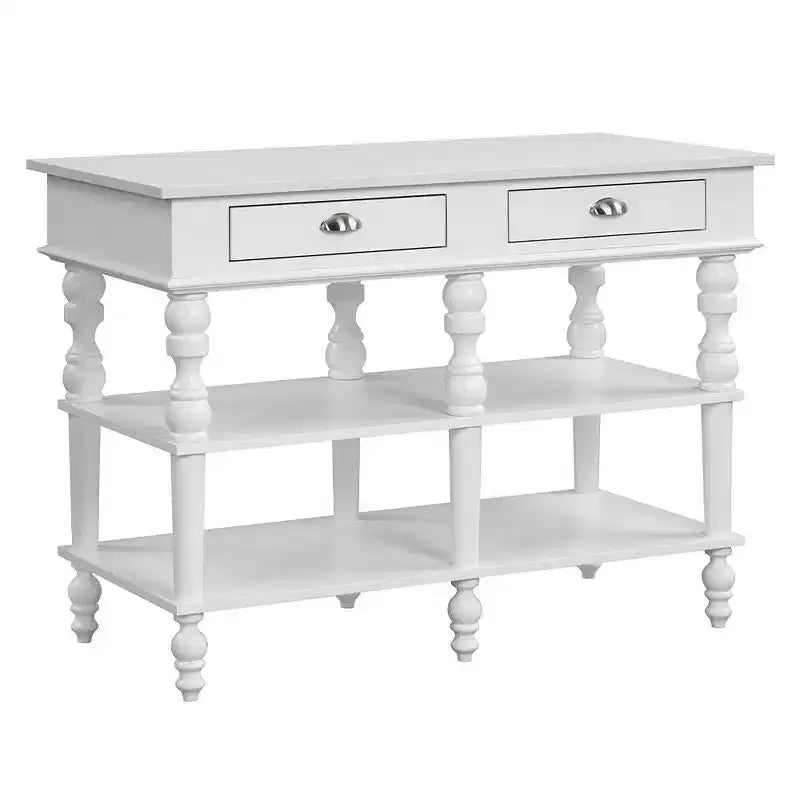 Isola Cucina Rorratt Acme Furniture Top in Marmo/Finitura Bianca