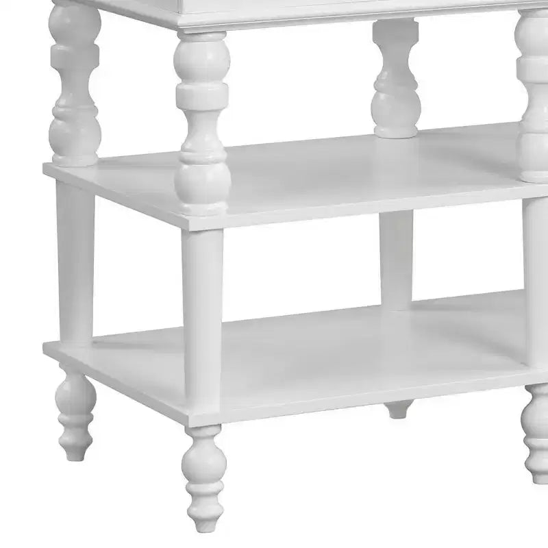 Isola Cucina Rorratt Acme Furniture Top in Marmo/Finitura Bianca