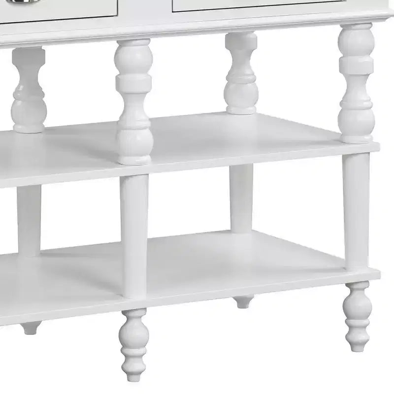 Isola Cucina Rorratt Acme Furniture Top in Marmo/Finitura Bianca
