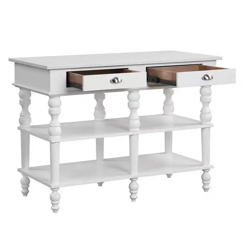 Isola Cucina Rorratt Acme Furniture Top in Marmo/Finitura Bianca