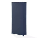 Crosley 67" Savannah Mobile Dispensa da Cucina Alta Blu: Design Tradizionale in Stile Fattoria, Impiallacciatura in Legno, Struttura in MDF, 3 Ripiani Regolabili