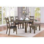 Tavolo da pranzo Nabirye 96" in rovere scuro - Acme Furniture