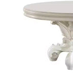 Tavolo da pranzo Versailles da 60" finitura PU Bianco Osso - Acme Furniture
