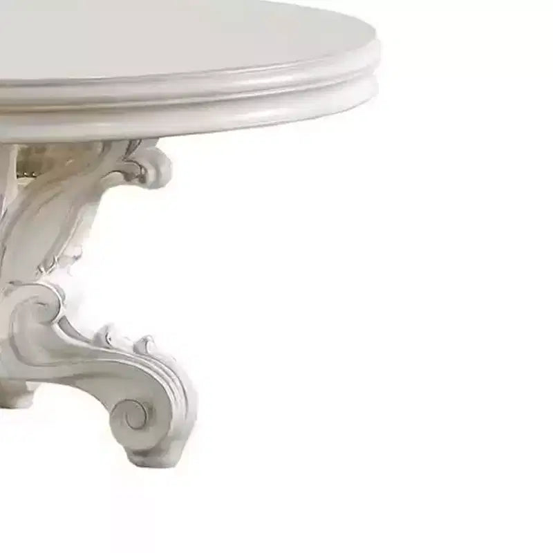 Tavolo da pranzo Versailles da 60" finitura PU Bianco Osso - Acme Furniture