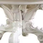 Tavolo da pranzo Versailles da 60" finitura PU Bianco Osso - Acme Furniture