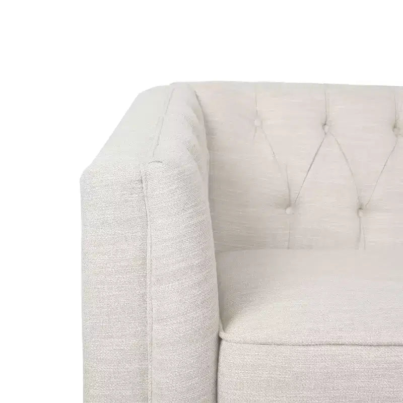 Christopher Knight Home Cantrell Divanetto trapuntato beige/espresso