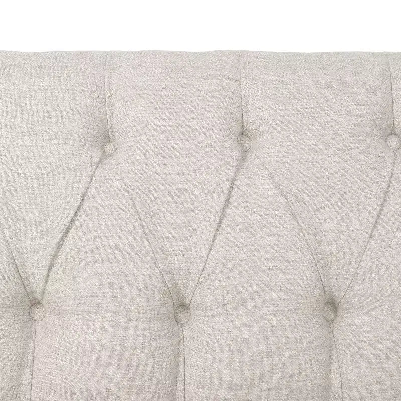 Christopher Knight Home Cantrell Divanetto trapuntato beige/espresso
