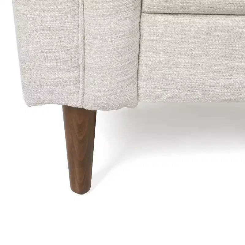 Christopher Knight Home Cantrell Divanetto trapuntato beige/espresso