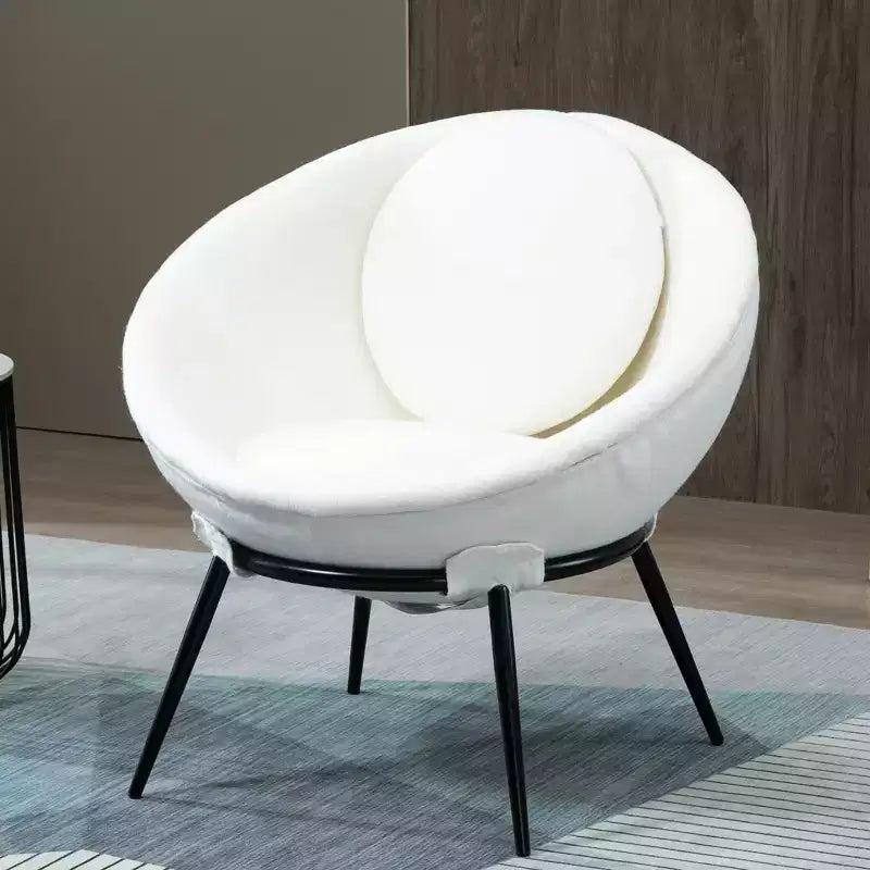 Storied Home Tavolino con Base a Cavalletto in Legno e Marmo Bianco/Noce: Ispirazione Artistica Moderna, Design Minimalista, Facile Montaggio Senza Attrezzi