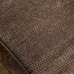 HOMES: Inside + Out Divano Due Posti Tradizionale Frazer 73" con Borchie Marrone