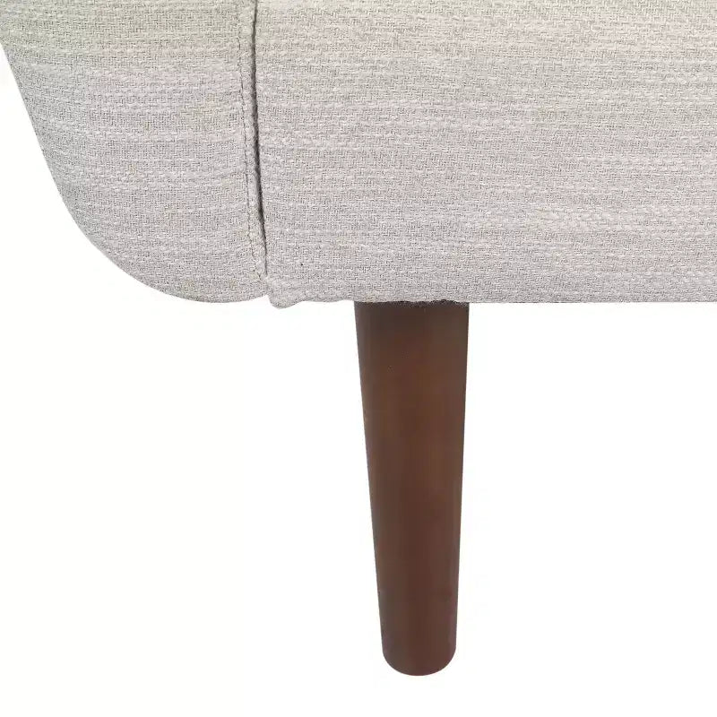 Christopher Knight Home Gould Poltrona da club imbottita con cuscini decorativi Beige/Noce