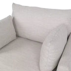 Christopher Knight Home Gould Poltrona da club imbottita con cuscini decorativi Beige/Noce