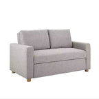 Serta Aurora Divano Letto Grigio ChiaroTessuto