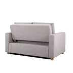 Serta Aurora Divano Letto Grigio ChiaroTessuto