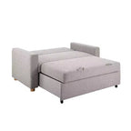 Serta Aurora Divano Letto Grigio ChiaroTessuto