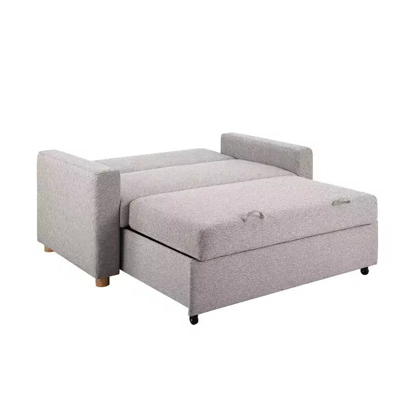 Serta Aurora Divano Letto Grigio ChiaroTessuto