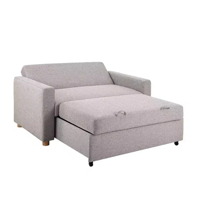 Serta Aurora Divano Letto Grigio ChiaroTessuto