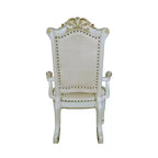 Poltrona d'accento Vendome da 24" in similpelle/finitura perla anticata - Acme Furniture