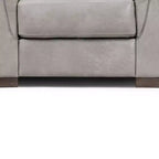 Poltrona accent Cornelia da 43" in pelle beige - Acme Furniture: Metà secolo, trapuntata, composito di legno