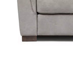 Poltrona accent Cornelia da 43" in pelle beige - Acme Furniture: Metà secolo, trapuntata, composito di legno
