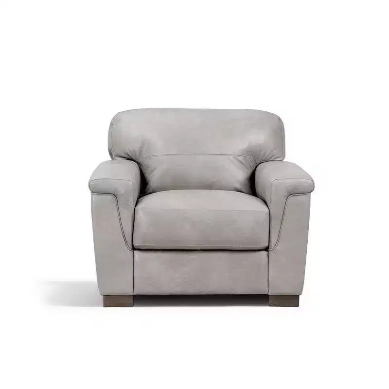 Poltrona accent Cornelia da 43" in pelle beige - Acme Furniture: Metà secolo, trapuntata, composito di legno
