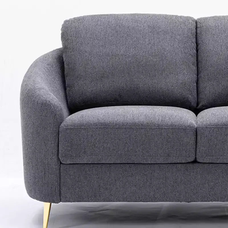 Divano Yuina in lino grigio da 60" - Acme Furniture