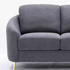 Divano Yuina in lino grigio da 60" - Acme Furniture
