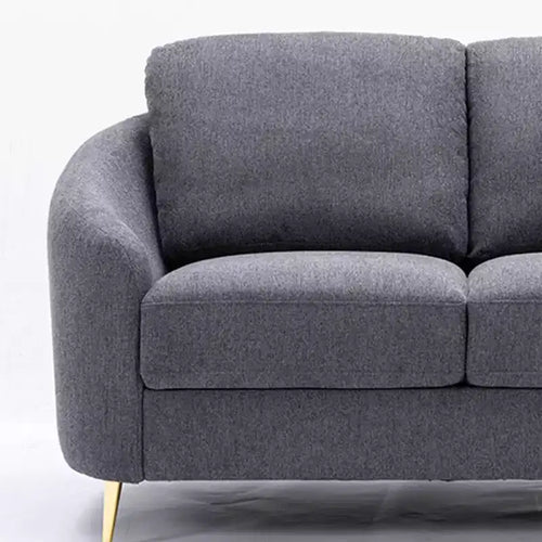 Divano Yuina in lino grigio da 60" - Acme Furniture