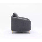 Divano Yuina in lino grigio da 60" - Acme Furniture