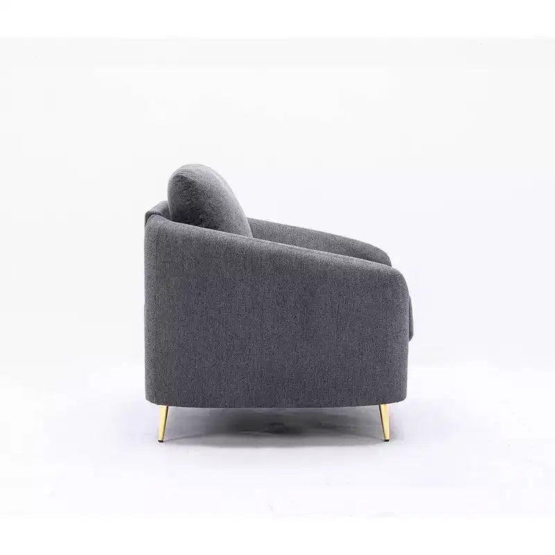 Divano Yuina in lino grigio da 60" - Acme Furniture