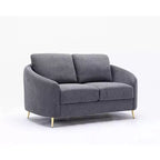 Divano Yuina in lino grigio da 60" - Acme Furniture