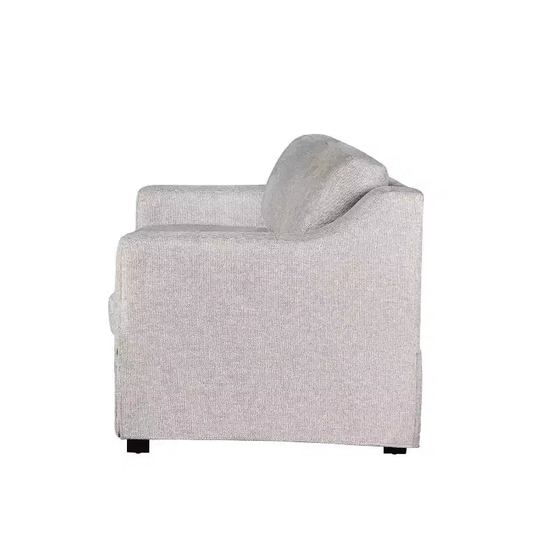 Divano letto estraibile Serta Hans in lino: queen size, divano convertibile con materasso a molle