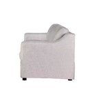 Divano letto estraibile Serta Hans in lino: queen size, divano convertibile con materasso a molle