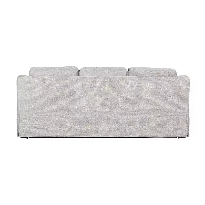 Divano letto estraibile Serta Hans in lino: queen size, divano convertibile con materasso a molle