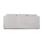 Divano letto estraibile Serta Hans in lino: queen size, divano convertibile con materasso a molle