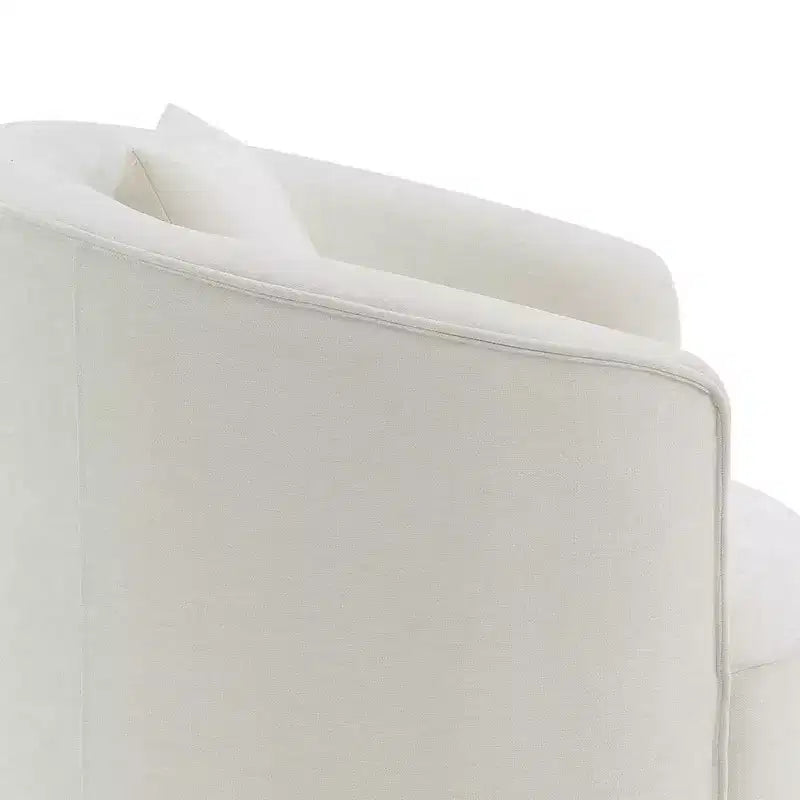 Acme Furniture Divano Odette 64" Ciniglia Beige: Classico Divanetto, 2 Cuscini, Nessun Montaggio Richiesto