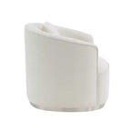 Acme Furniture Divano Odette 64" Ciniglia Beige: Classico Divanetto, 2 Cuscini, Nessun Montaggio Richiesto
