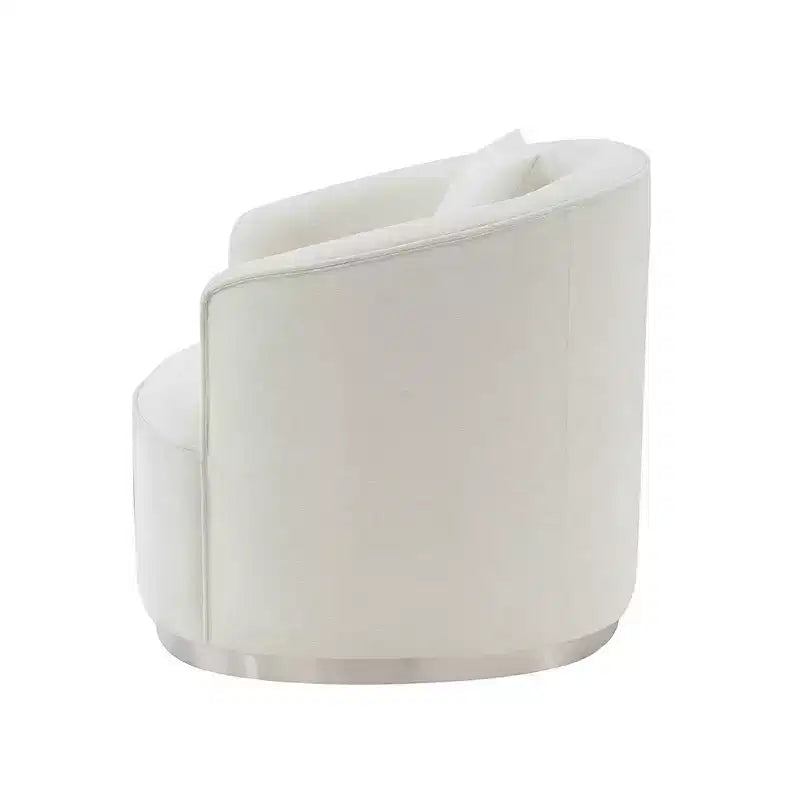 Acme Furniture Divano Odette 64" Ciniglia Beige: Classico Divanetto, 2 Cuscini, Nessun Montaggio Richiesto
