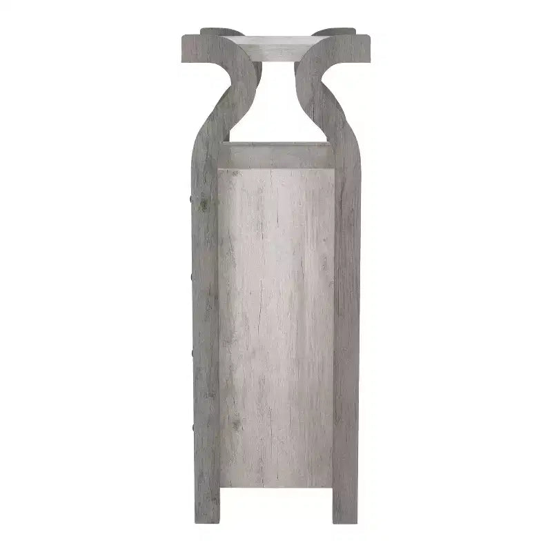 miBasics Cassettiera a 4 cassetti Chickadee Farmhouse Bianco Coastal: Contenitore in MDF, Ferramenta Antiribaltamento