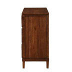 Cassettiera Comfort Pointe Cambridge Marrone: Stile Transizionale, Guide Metalliche, Blocchi di Sicurezza, Nessun Montaggio Richiesto