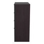 Cassettiera Summertree Transizionale in Rattan Sintetico Intrecciato a 4 Cassetti Espresso - miBasics: Stile Bohémien, Atmosfera da Resort, Design Salvaspazio