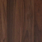 Comodino in legno a 2 cassetti Graceland noce marrone/oro - Baxton Studio
