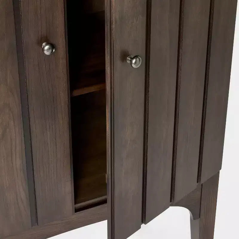 Mobile Palma Arched Fluted marrone scuro - Threshold™ disegnato con Studio McGee